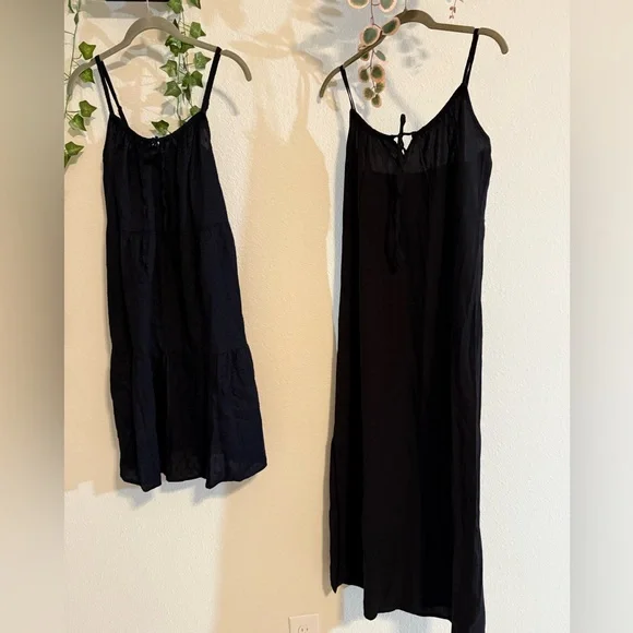 Bundle of two black Old Navy dresses. Small and XS both NWT - Picture 2 of 13
